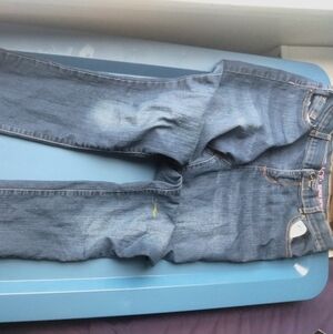 Place Women's Denim Straight Leg Jeans